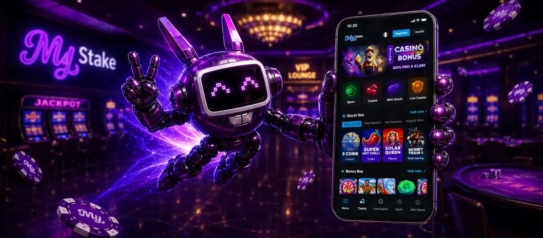 Mystake casino app scaricamento per dispositivi compatibili